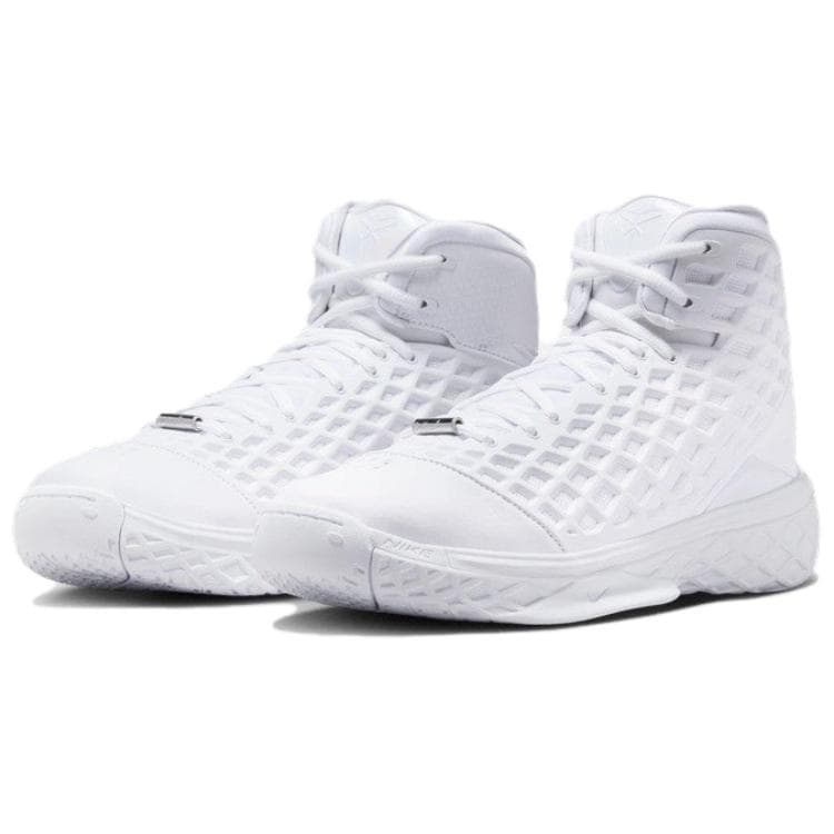 Кроссовки для баскетбола Nike Zoom Kobe 3 Дышащие Баскетбольные Кроссовки Унисекс Белые - изображение 3