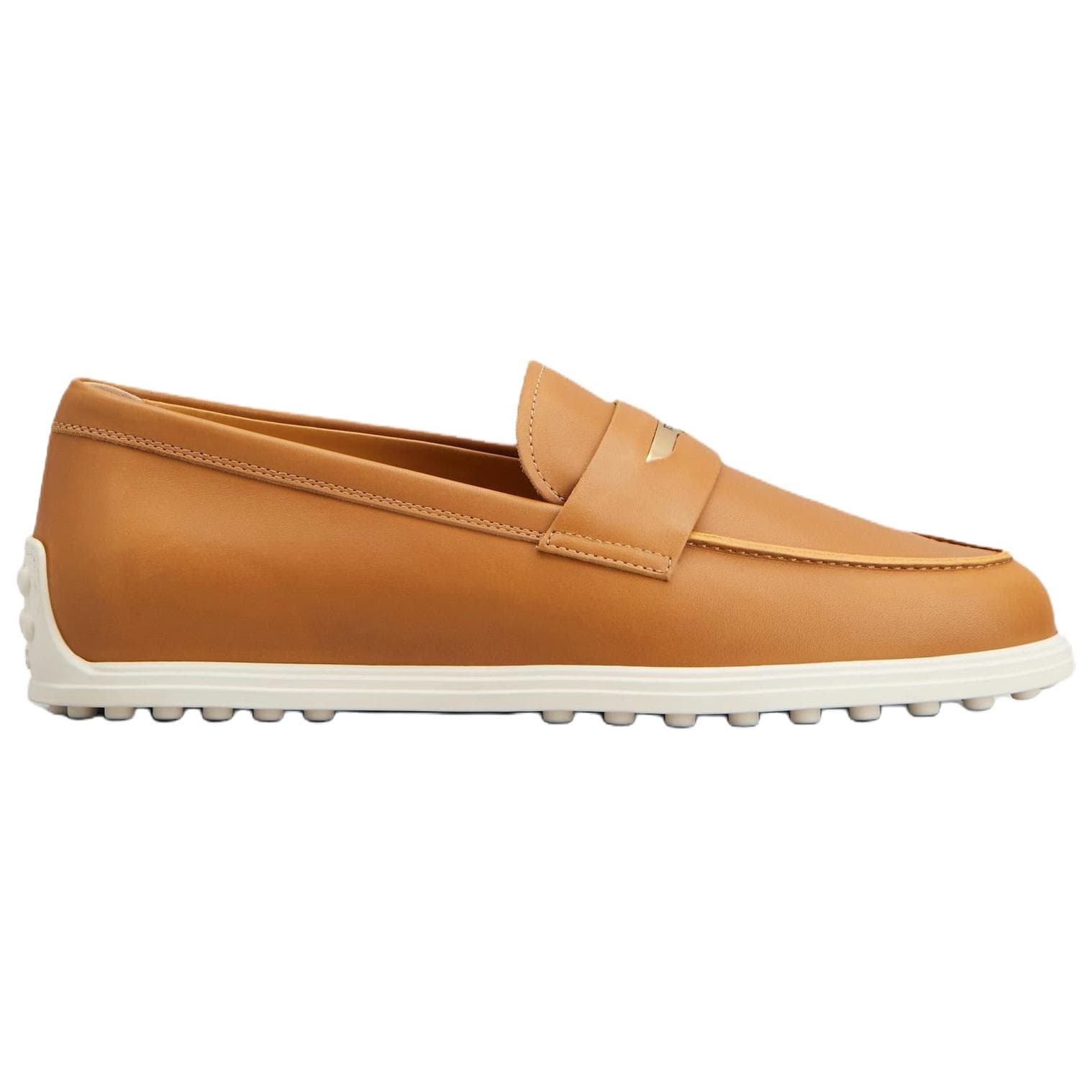 TOD'S Кожа Gommino Loafers Женские Коричневый - изображение 2