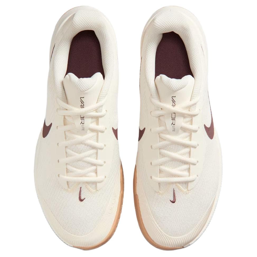 Кроссовки для тенниса Nike Vapor Lite 3 Low Топ Теннисные Кроссовки Женские Бежевые - изображение 4