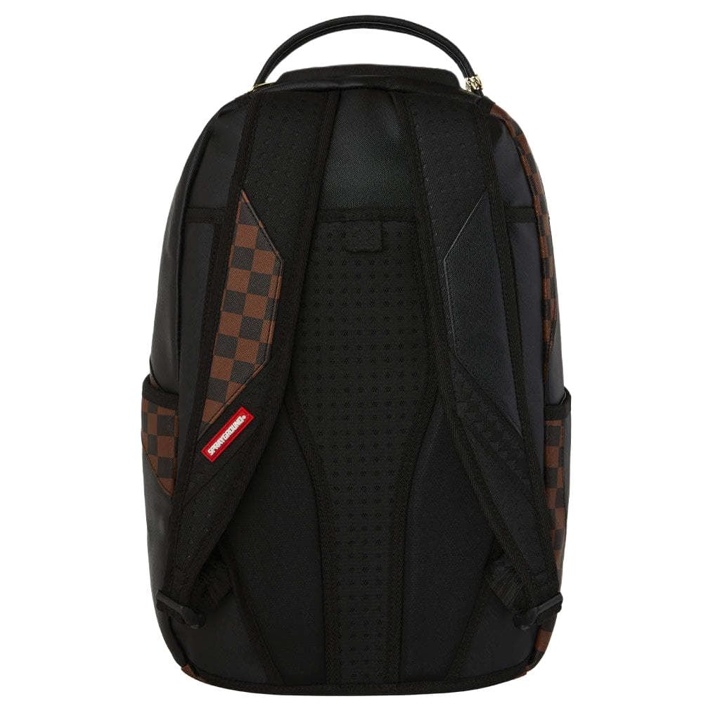 Рюкзак SPRAYGROUND Поливинилхлорид Рюкзак Унисекс Черный и Темно-Коричневый - изображение 5