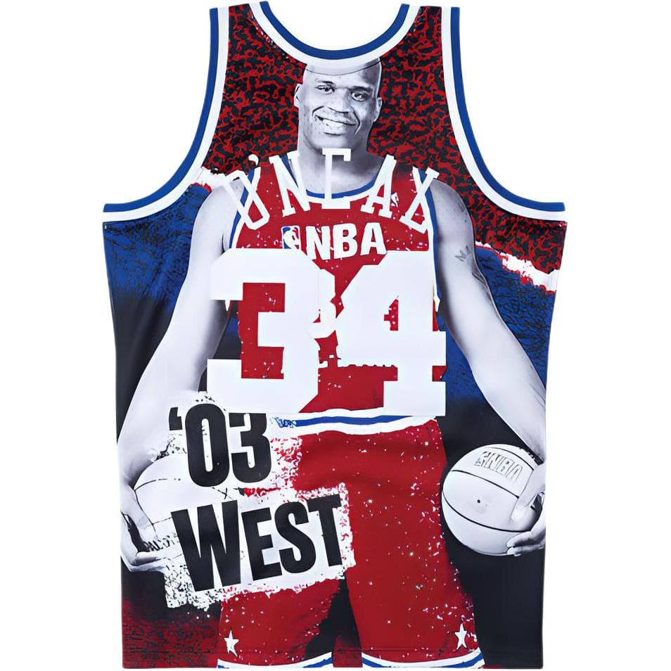 Баскетбольная майка Mitchell Ness NBA SW 03 34 - изображение 2