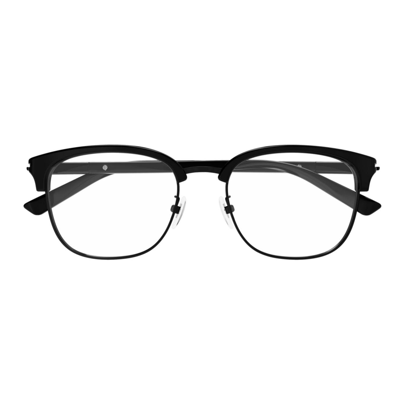 Оправа Gucci Web Ацетатное волокно Металл Квадратные Очки с диоптриями Унисекс Черный - изображение 2