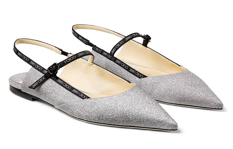 Тапочки Jimmy Choo Ree Flat Pumps - изображение 3
