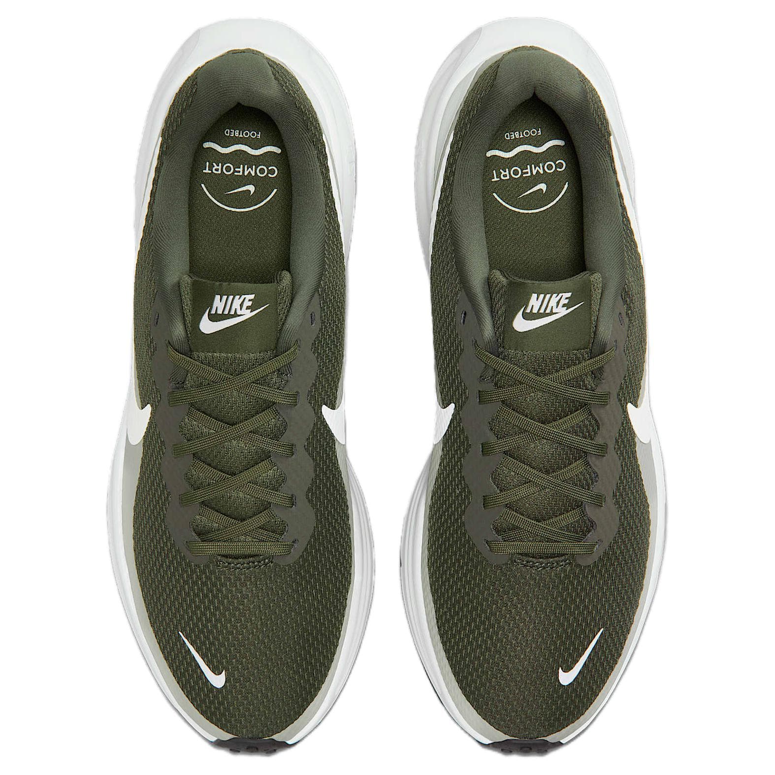 Кроссовки для бега NIKE REVOLUTION 8 Дышащий Low Топ Повседневные кроссовки для бега Мужской Еловый зеленый - изображение 4