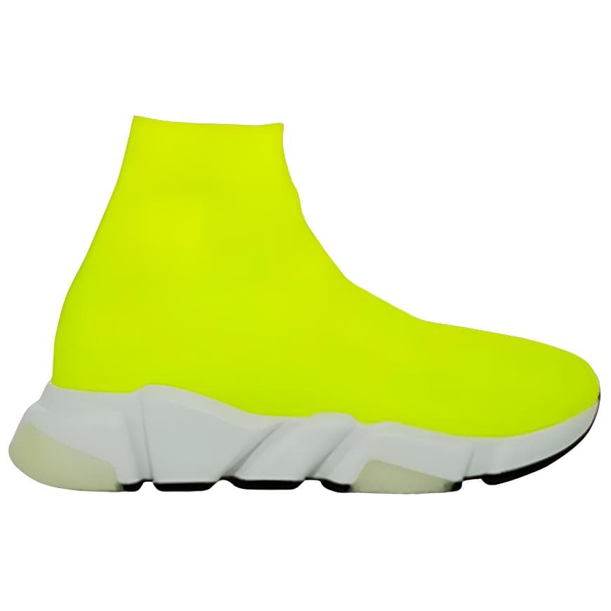 Кроссовки Balenciaga Speed High Топ Повседневная обувь Женские Желтый - изображение 2