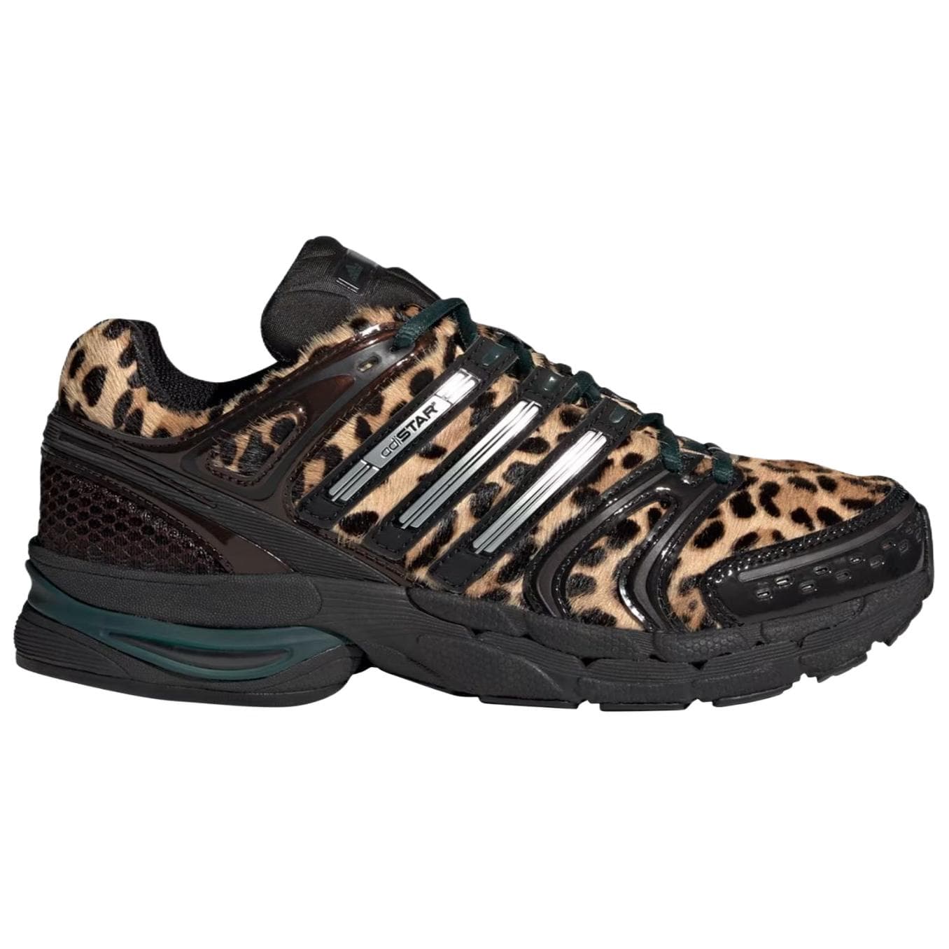Кроссовки для бега Adidas Adistar Control 5 Износостойкие Дышащие Износостойкие Дышащие Беговые кроссовки Женские Черные Коричневые - изображение 2