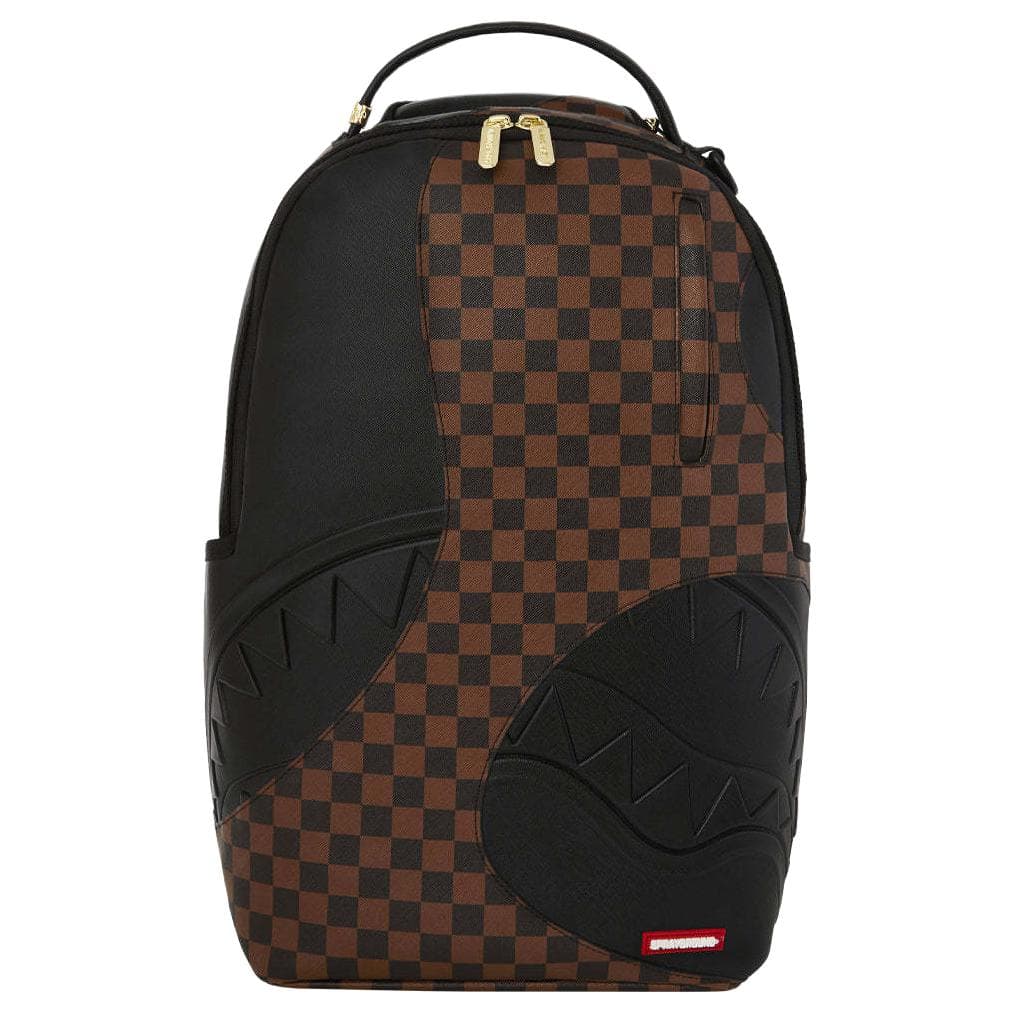 Рюкзак SPRAYGROUND Поливинилхлорид Рюкзак Унисекс Черный и Темно-Коричневый - изображение 1