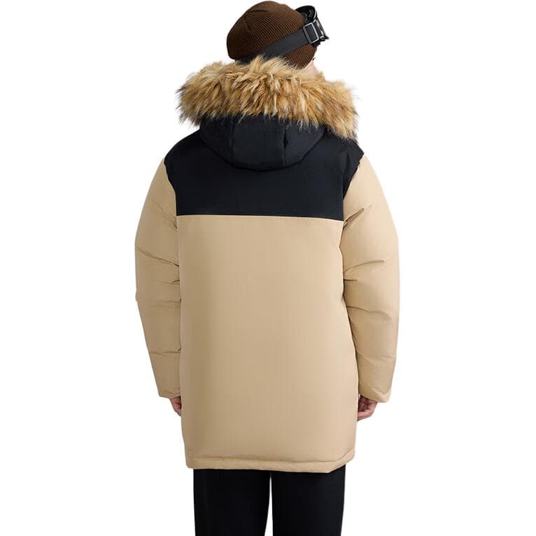 Зимняя куртка New Balance Warm Down Куртка Мужская Хаки - изображение 4