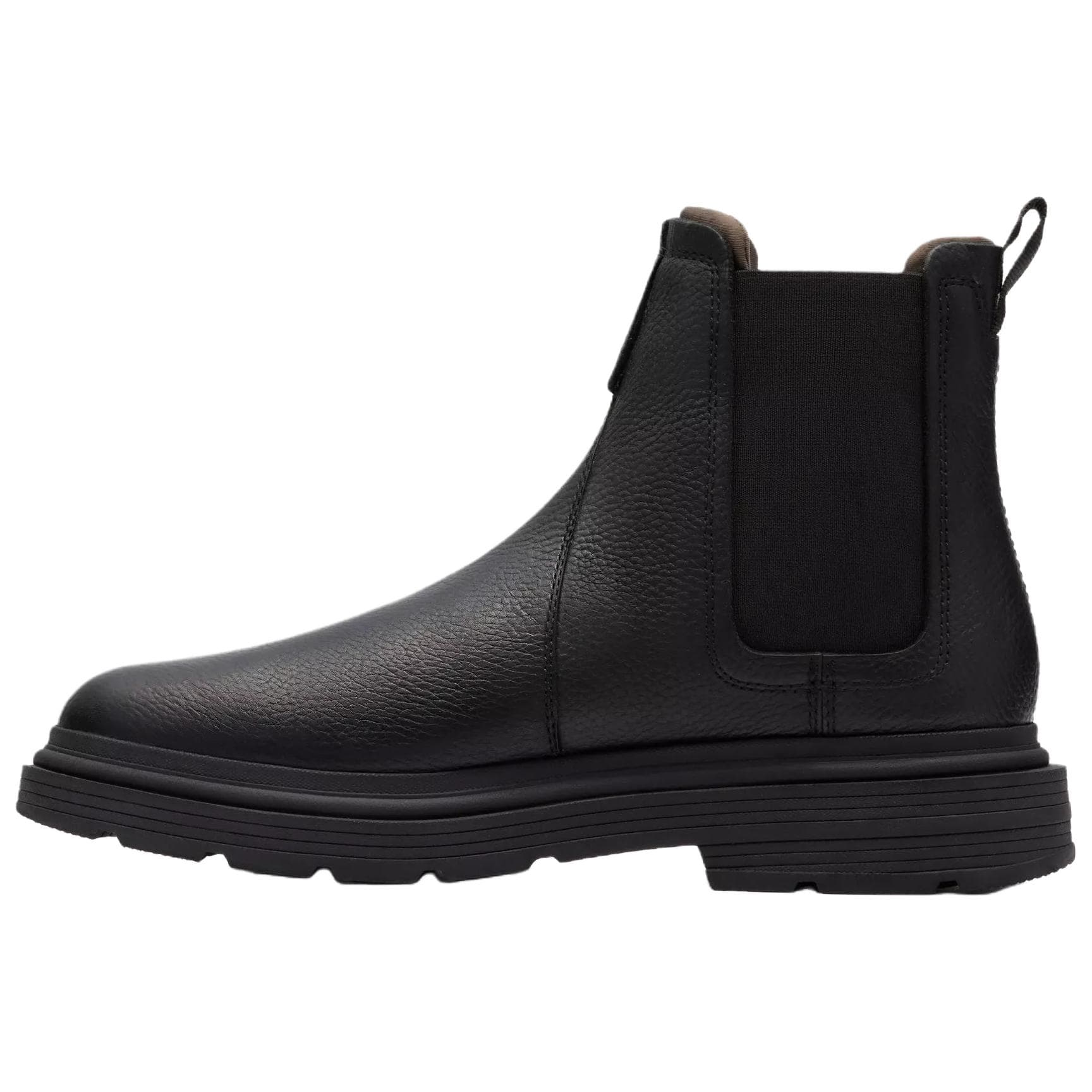 Ботинки челси Clarks Badbury Easy кожа Chelsea мужские черные - изображение 2