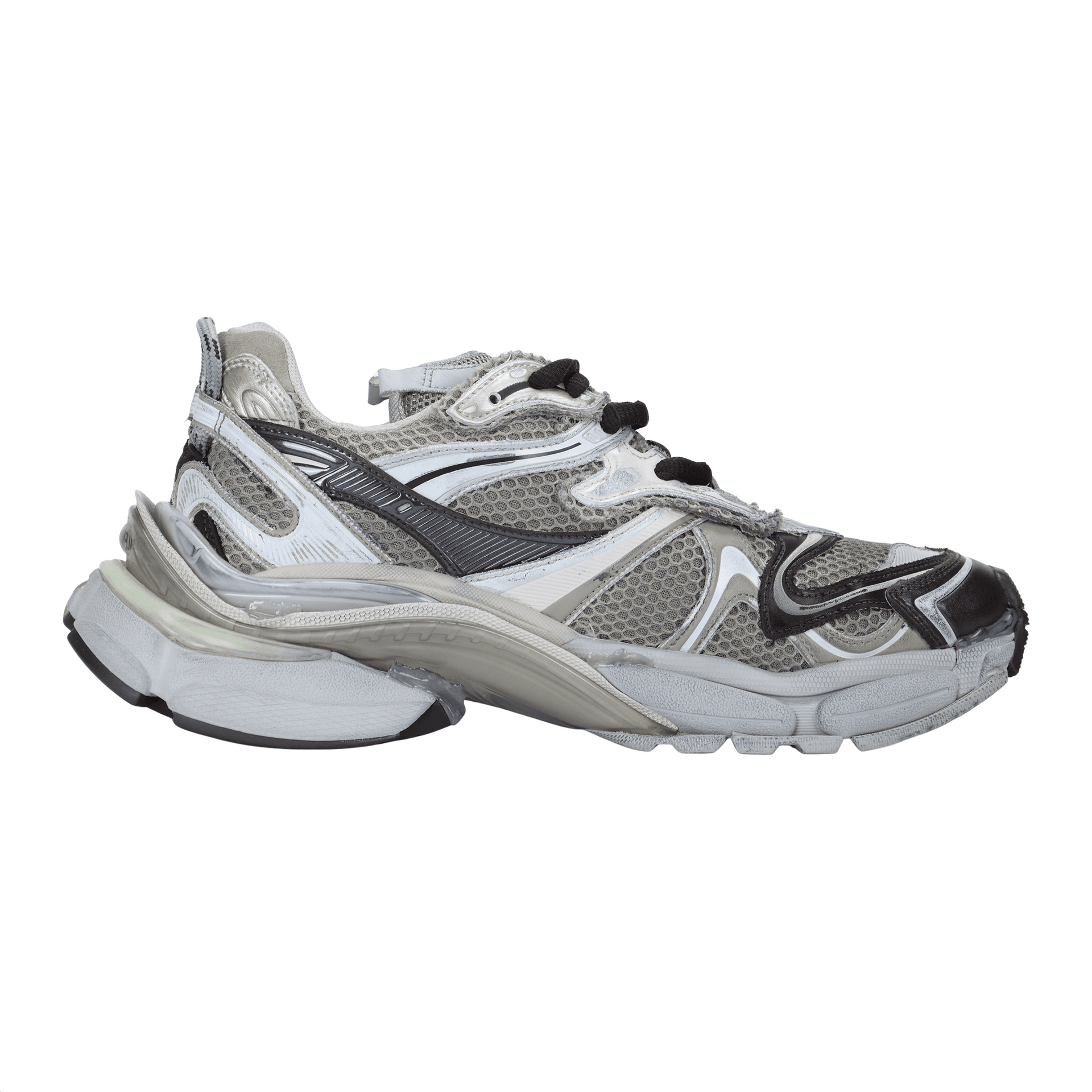 Кроссовки Balenciaga Runner White Silver - изображение 2