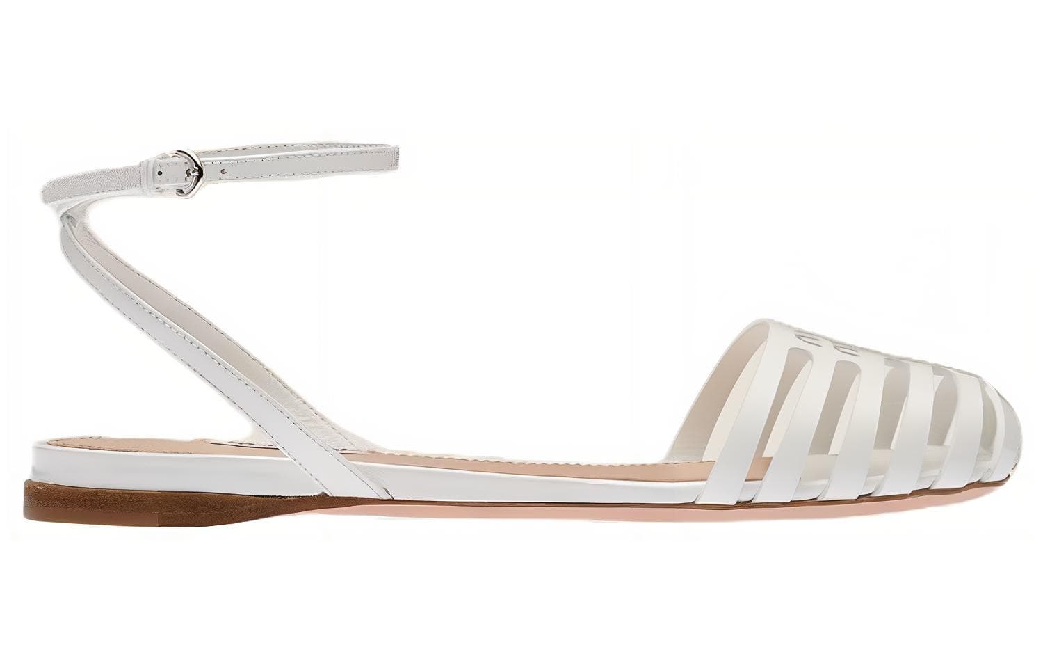 Тапочки Miu Miu D'Orsay White - изображение 2