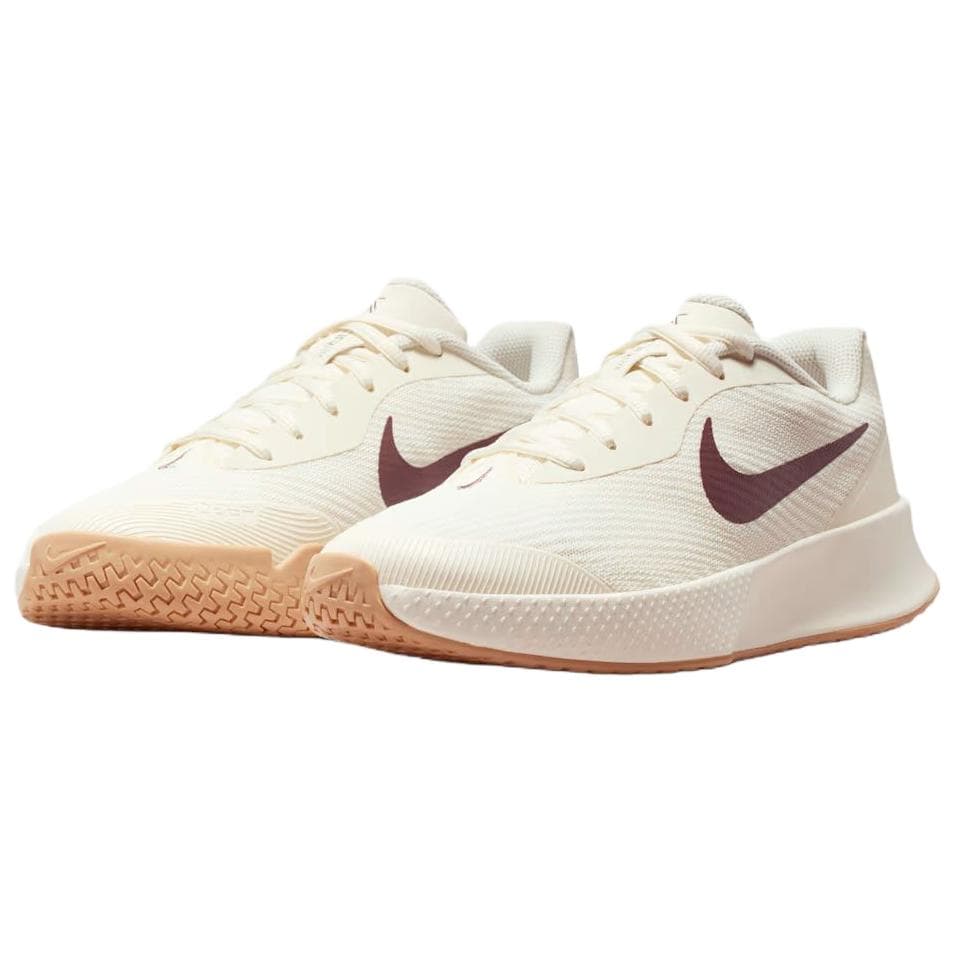 Кроссовки для тенниса Nike Vapor Lite 3 Low Топ Теннисные Кроссовки Женские Бежевые - изображение 3
