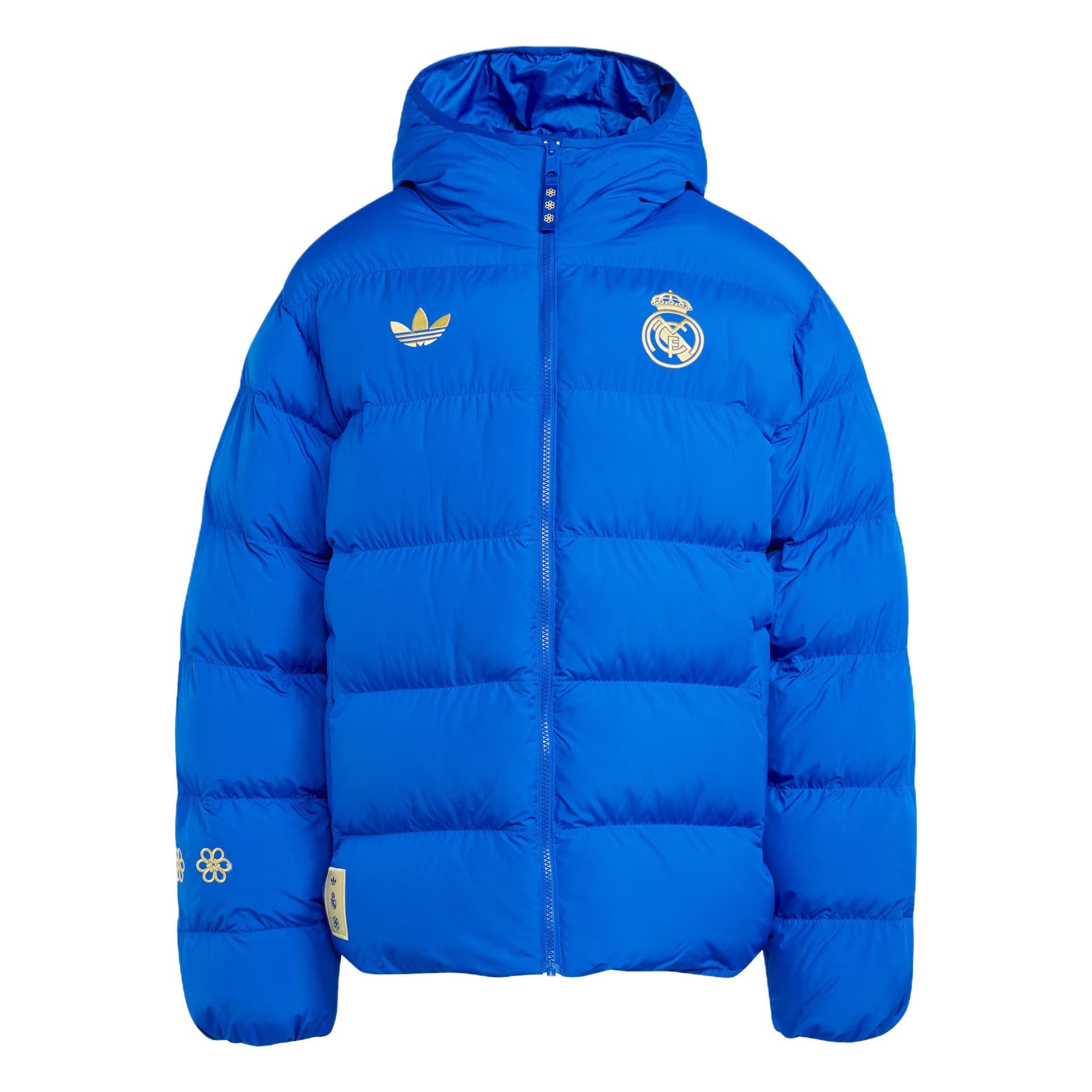 Зимняя куртка пуховик Adidas Originals Real Madrid Пуховая куртка Мужской - изображение 1