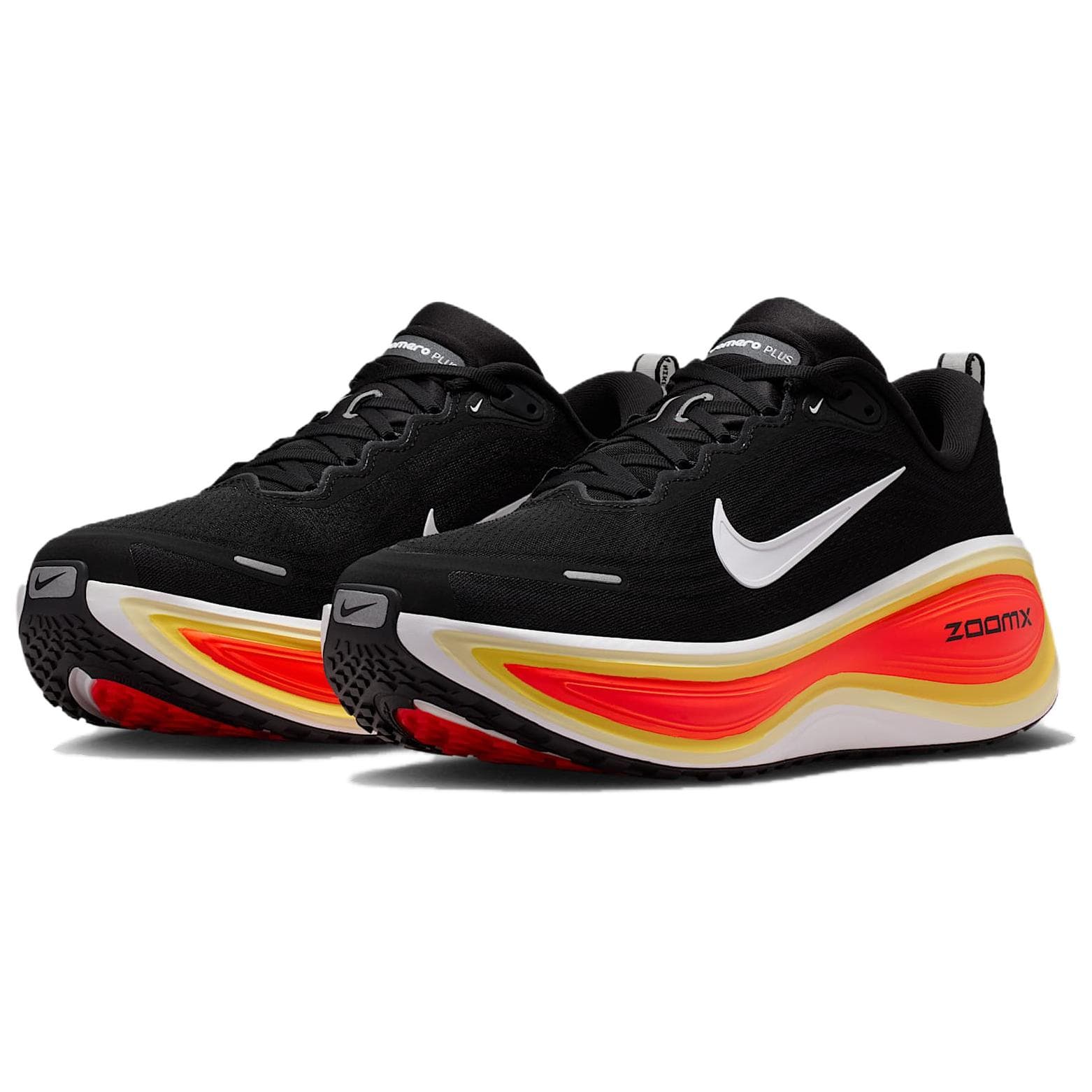 Кроссовки для бега Nike Vomero Plus Дышащий Low Топ Беговые кроссовки Мужской Черный - изображение 3