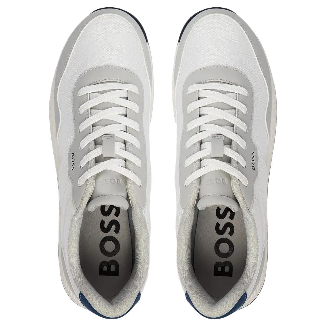 Кроссовки Hugo Boss Низкий топ Повседневная обувь Мужская Серый - изображение 5