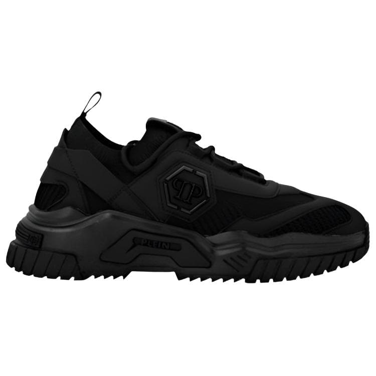 Кроссовки PHILIPP PLEIN Runner Hexagon Low Топ Повседневная обувь Унисекс Черный - изображение 2