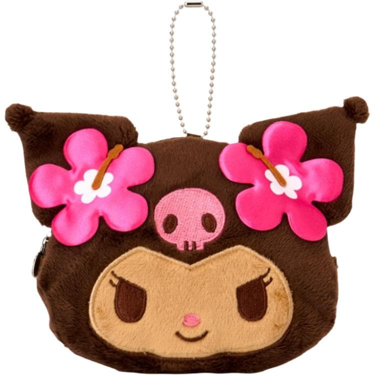 Sanrio Kuromi Застежка-молния с подвесной цепочкой Дорожные органайзеры Детский Коричневый - изображение 1