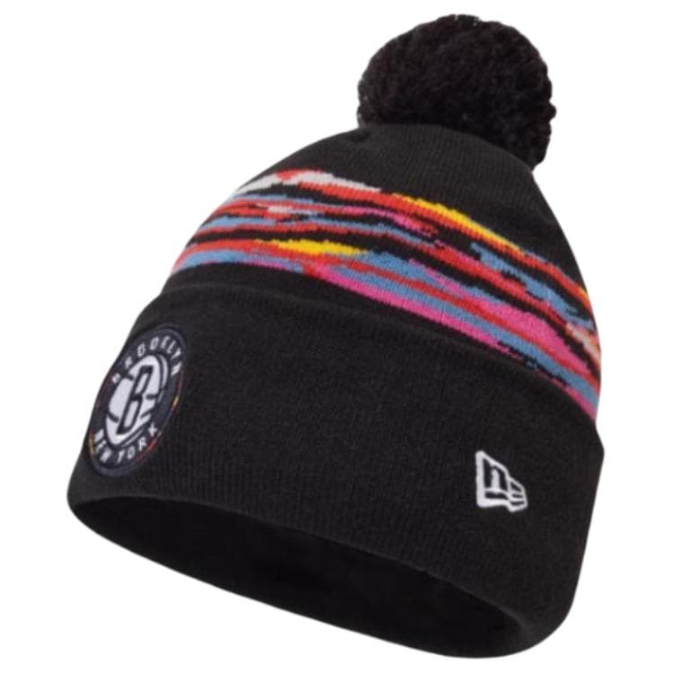 Шапка New Era Акриловые Шапки-бини Унисекс Черные - изображение 1