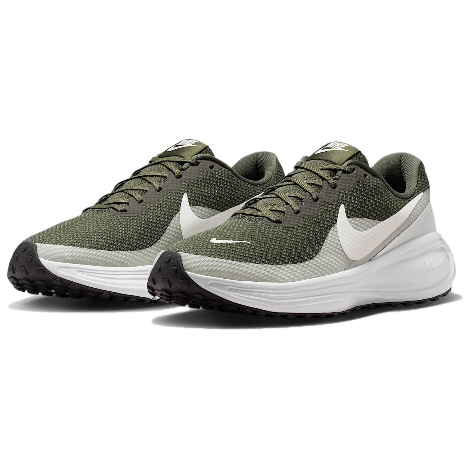 Кроссовки для бега NIKE REVOLUTION 8 Дышащий Low Топ Повседневные кроссовки для бега Мужской Еловый зеленый - изображение 3