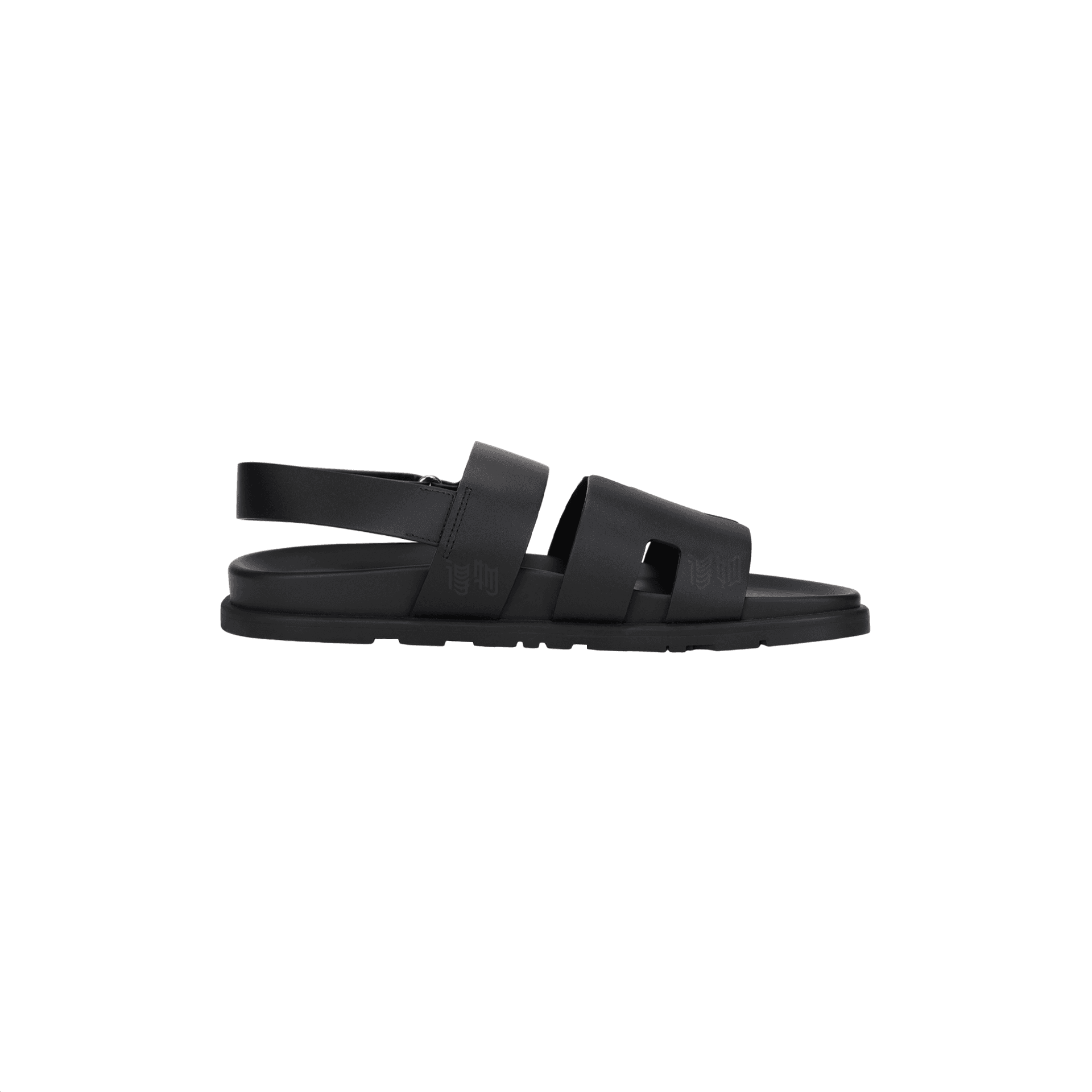 Шлёпанцы Hermes Genius Black Sandals - изображение 2