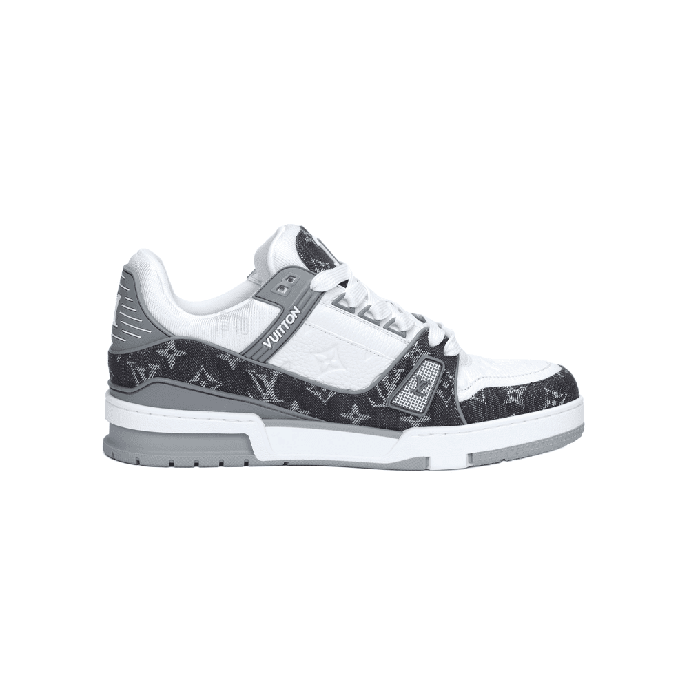 Кроссовки LOUIS VUITTON Trainer Grey White - изображение 2