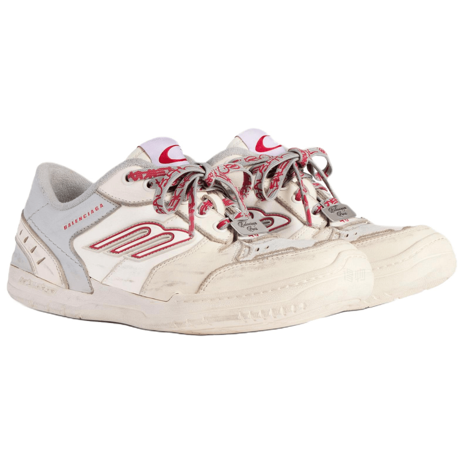 Кроссовки Balenciaga Hamptons Worn-Out - изображение 4