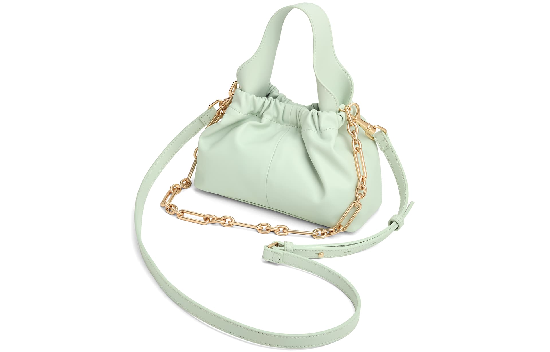 Сумка через плечо CHARLES&KEITH Дофаминовая модная мягкая цепочка универсальная PU облачная сумка через плечо маленький размер женский многоцветный - изображение 3