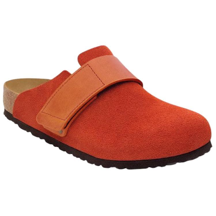 Сандалии Биркенсток Loma EVA Обувь Birkenstock Унисекс Красный Коричневый Узкая версия - изображение 2