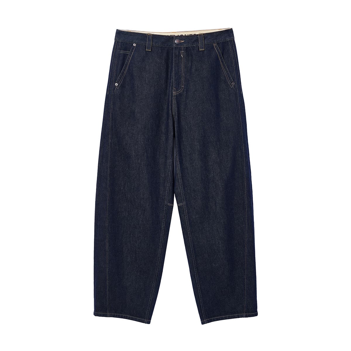 Штаны JACK&JONES Мужские повседневные джинсы с логотипом и кожаной биркой - изображение 1