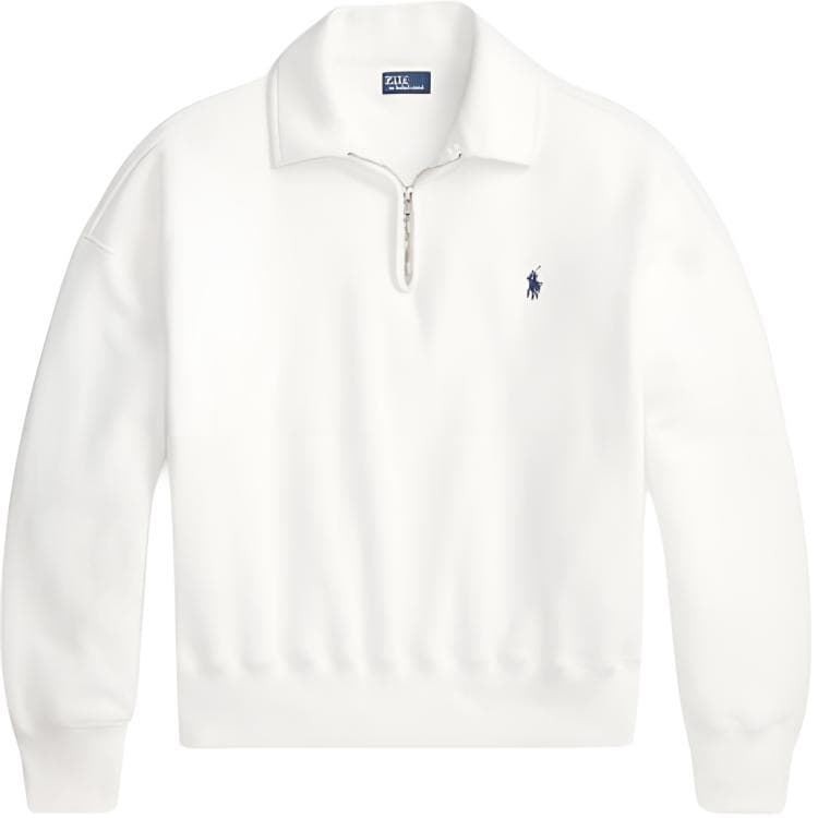 Худи Polo Ralph Lauren Толстовка Свободный покрой Женская Белая - изображение 1