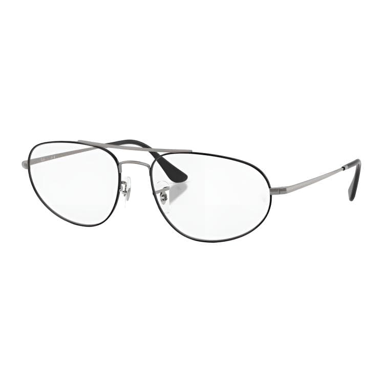 Оправа RayBan Металлические очки с диоптриями для фигуры унисекс металлические - изображение 1
