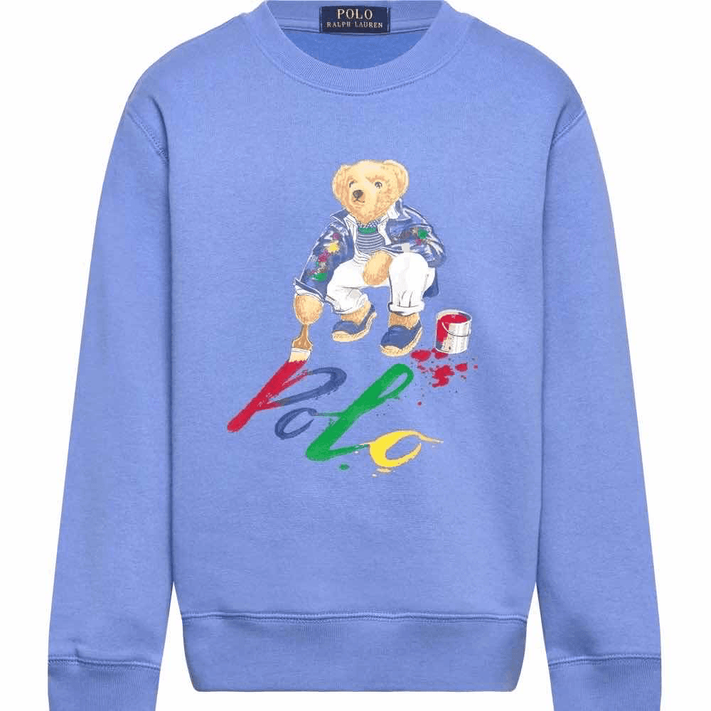 Polo Ralph Lauren Толстовка Polo Bear Синий Детский - изображение 1