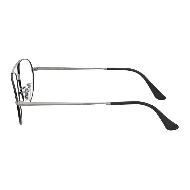 Оправа RayBan Металлические очки с диоптриями для фигуры унисекс металлические - изображение 3