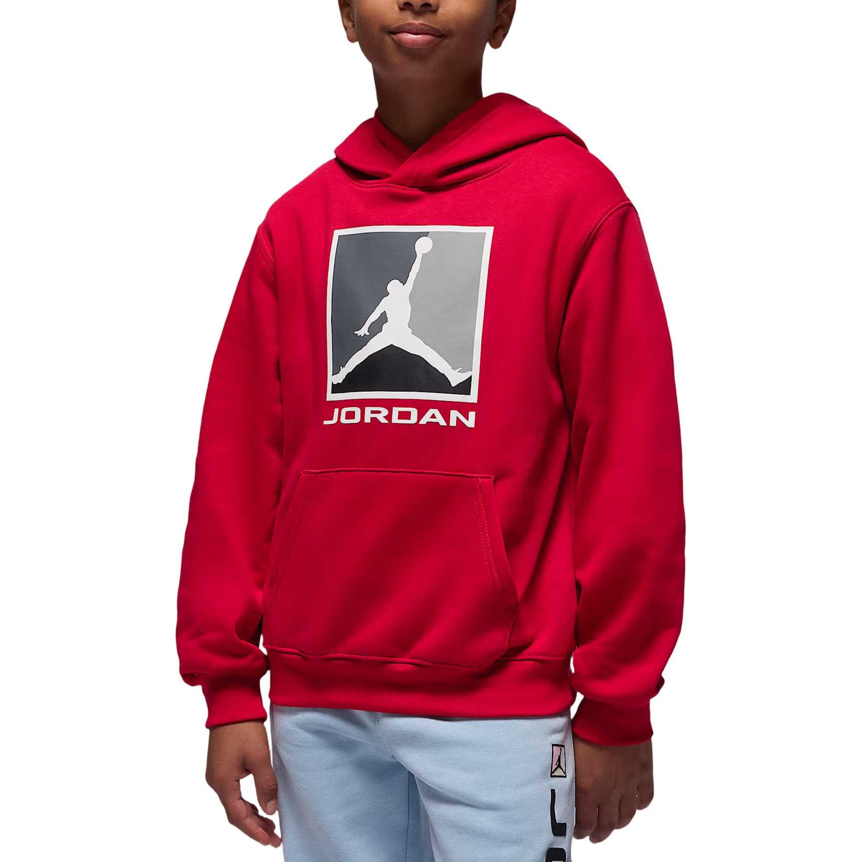 Jordan Толстовка Essentials Свободный покрой Мягкий С капюшоном Детский - изображение 1