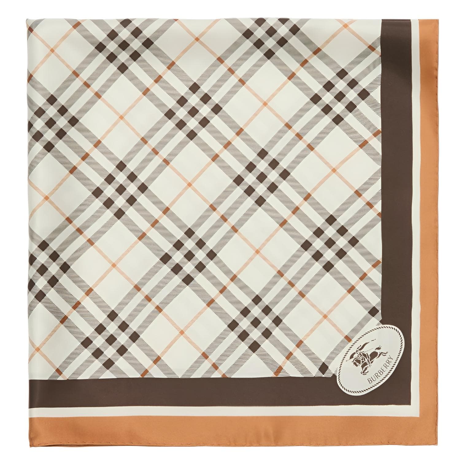Платок Шарфы Burberry Женские Белые Гравий - изображение 2