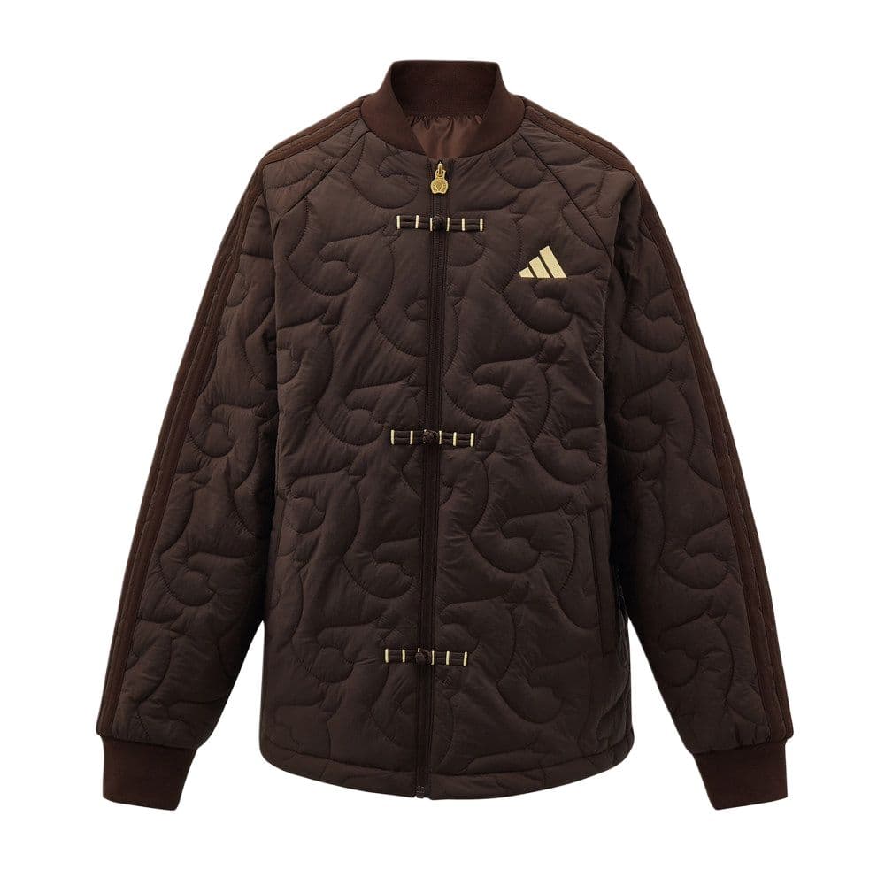 Adidas Темно-коричневый Kids Утеплённые куртки - изображение 1