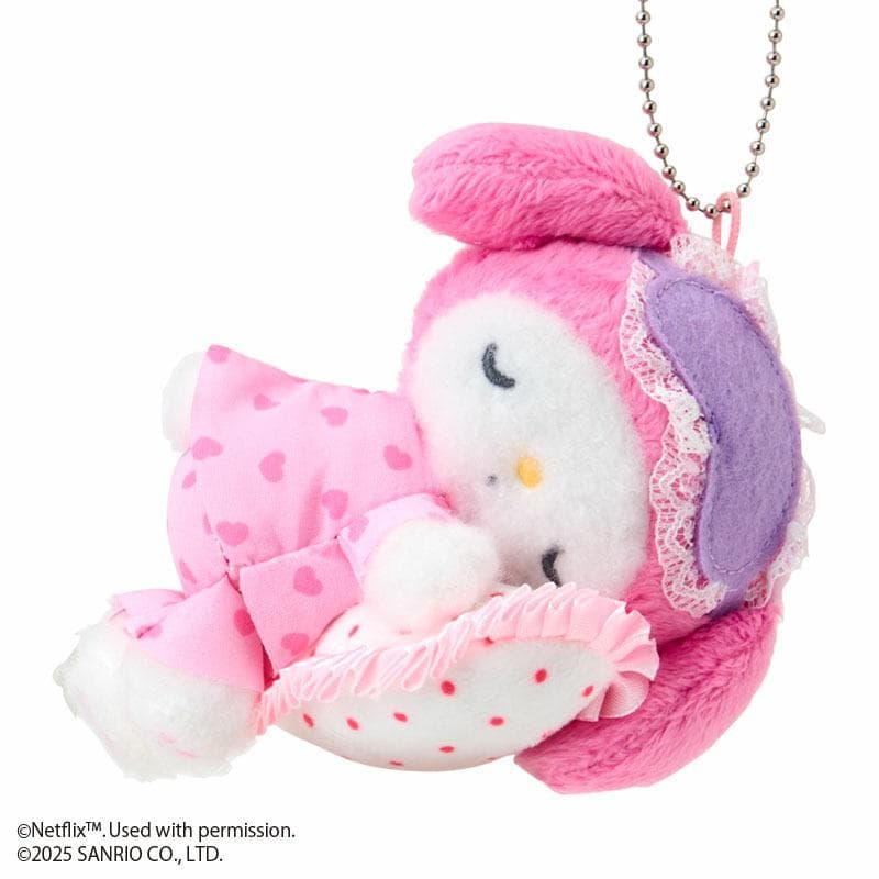 Sanrio My Melody Мягкие игрушки с брелоками длина тела 11 см - изображение 3