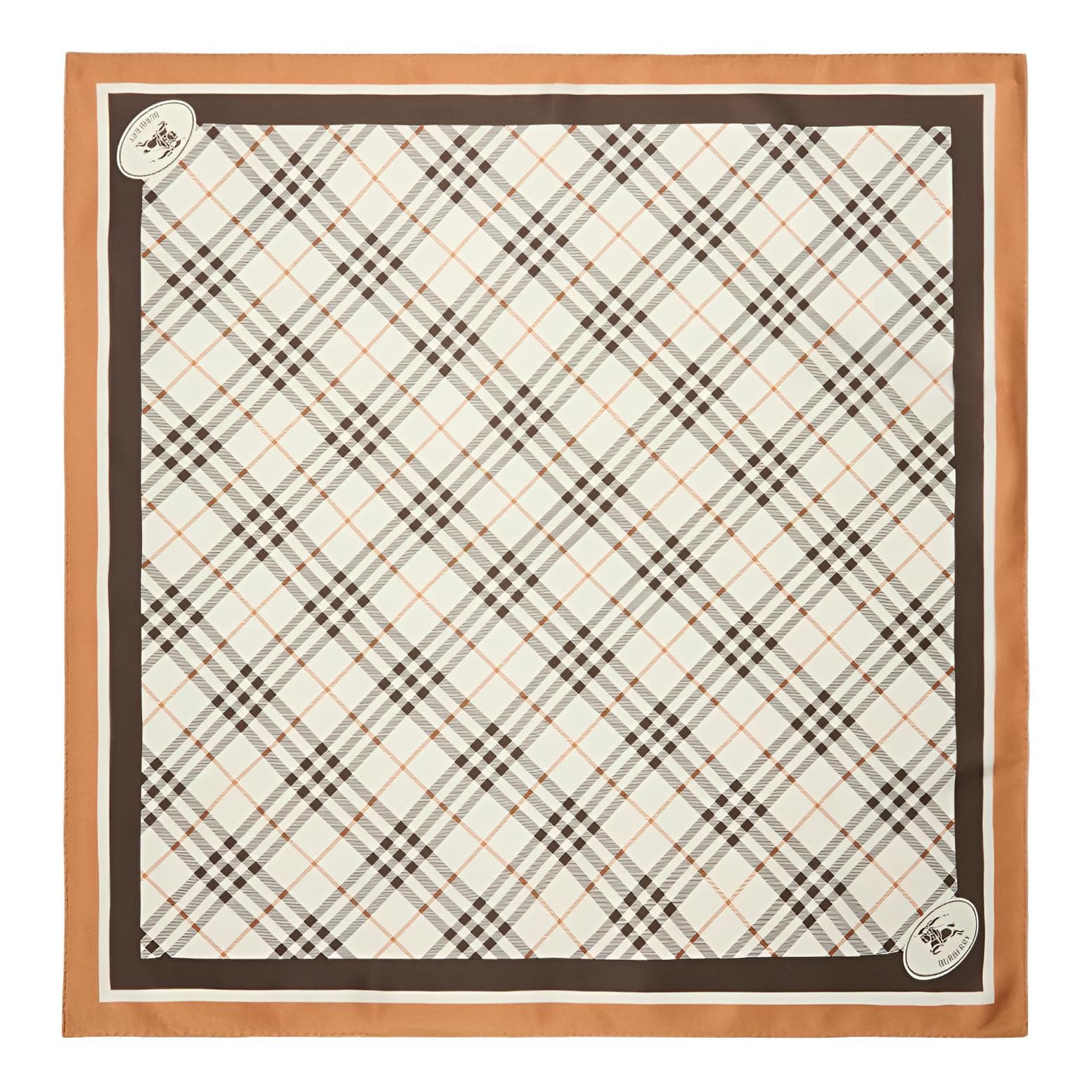 Платок Шарфы Burberry Женские Белые Гравий - изображение 1