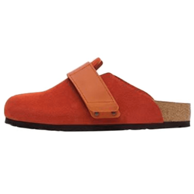 Сандалии Биркенсток Loma EVA Обувь Birkenstock Унисекс Красный Коричневый Узкая версия - изображение 1