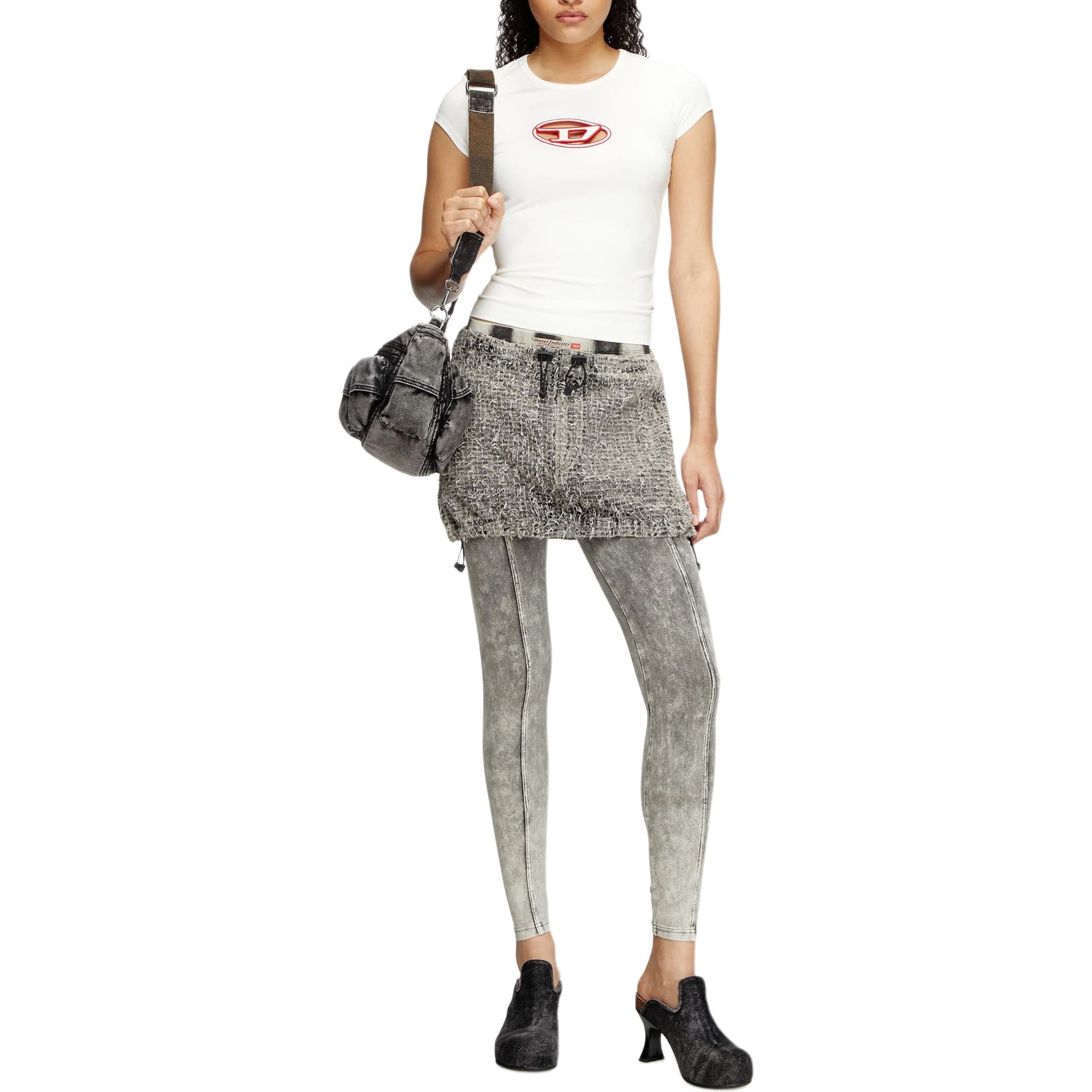 Футболка DIESEL FW24 White Tee - изображение 3