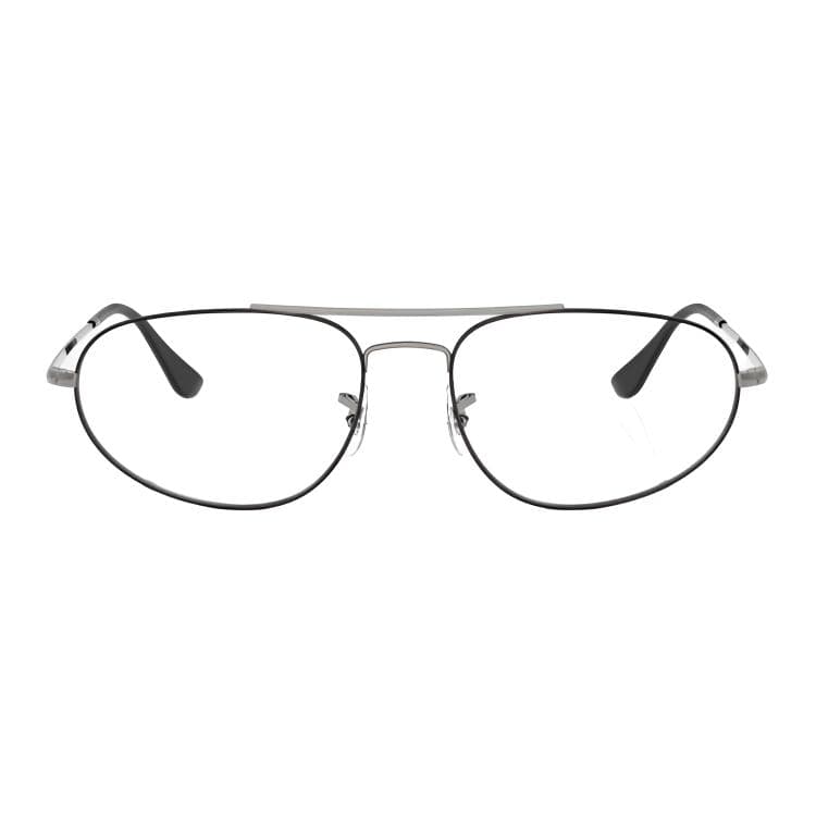 Оправа RayBan Металлические очки с диоптриями для фигуры унисекс металлические - изображение 2