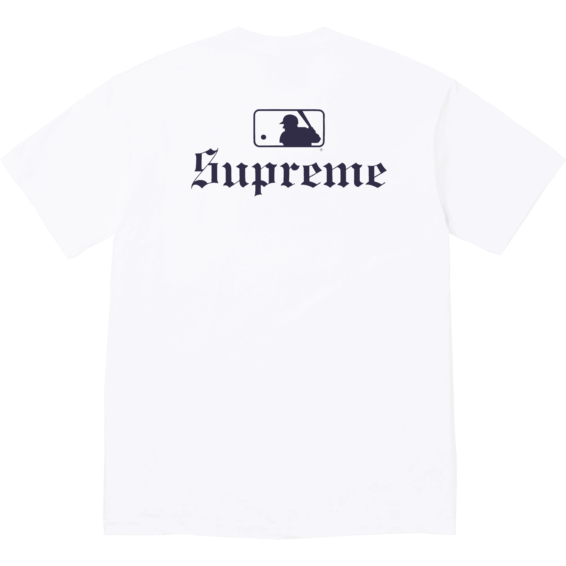 Футболка Supreme x MLB Winter Tees FW25 Week17 MLB Teams Tee Ny T Рубашка Унисекс - изображение 2