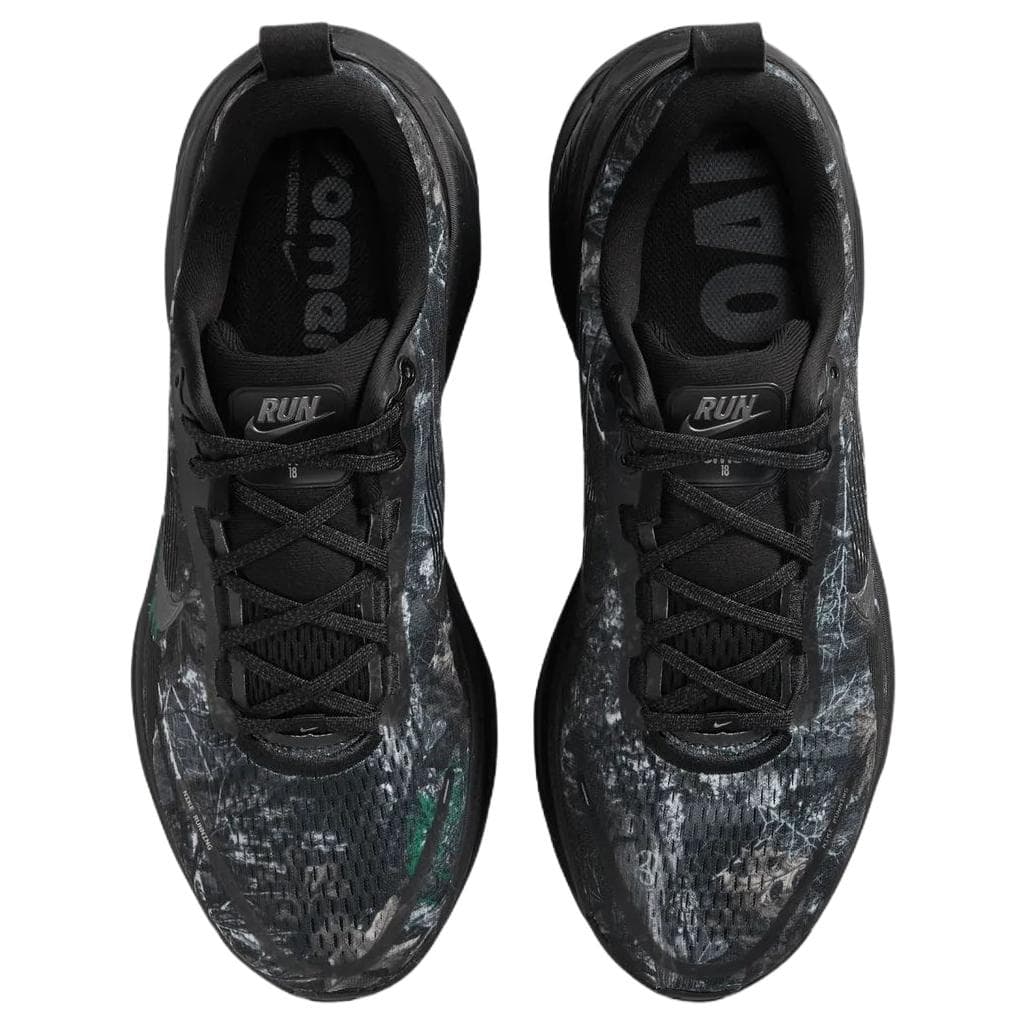 Кроссовки для бега NIKE Vomero 18 Дышащий Low Топ Беговые кроссовки Мужской Черно-серый - изображение 4