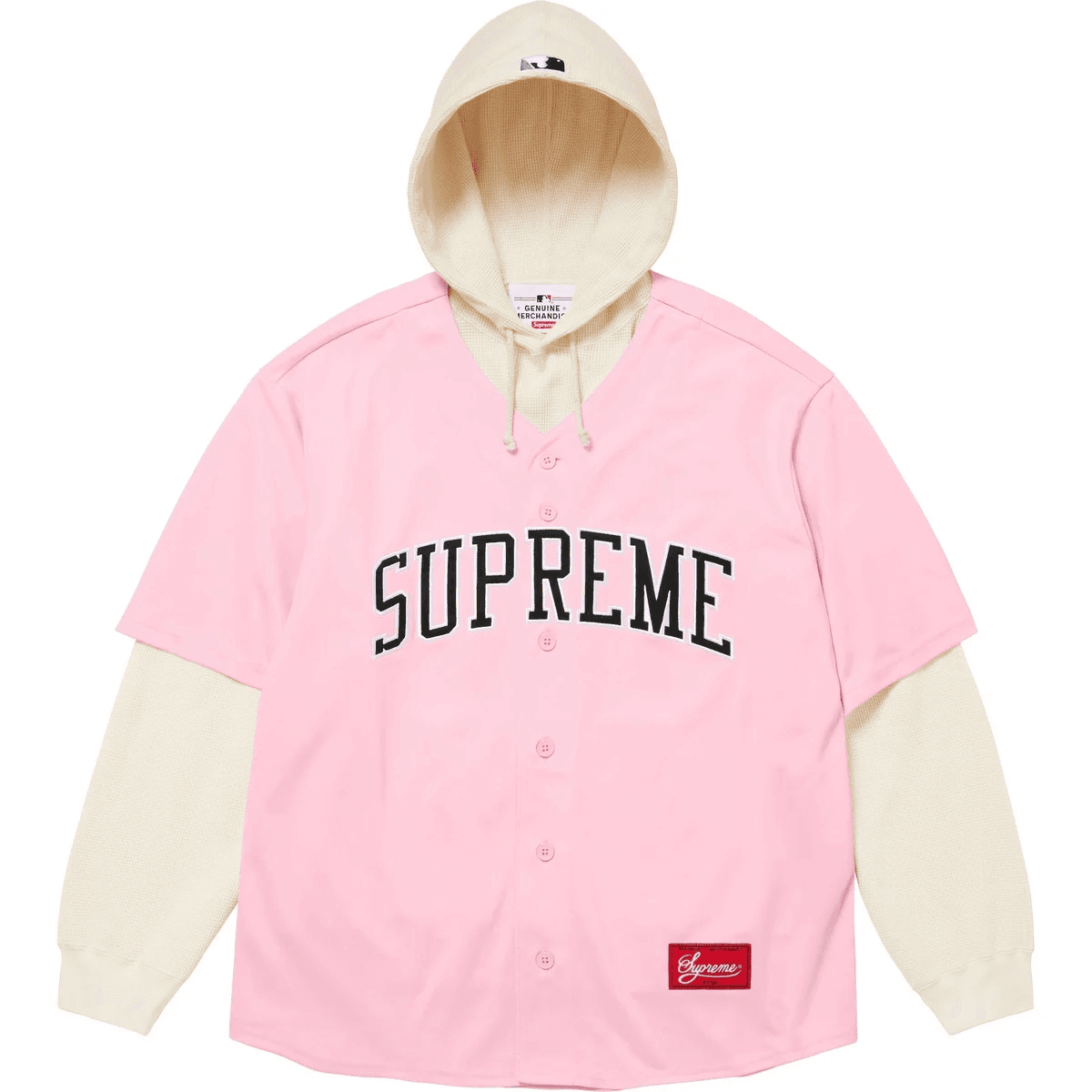 Бомбер Supreme X Chicago White Sox FW25 WEEK17 Бейсбольная куртка с капюшоном и бейсболкой Унисекс - изображение 1
