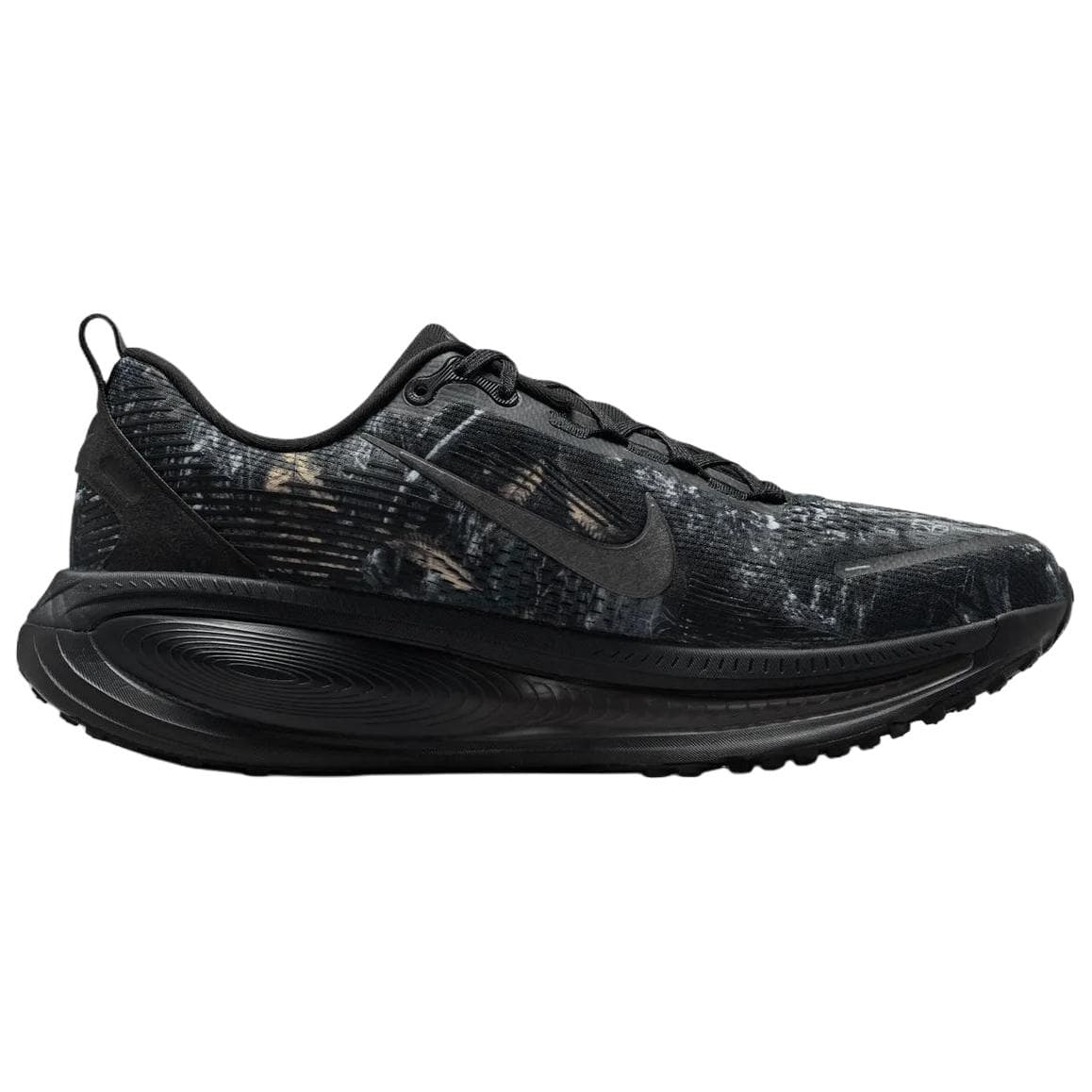 Кроссовки для бега NIKE Vomero 18 Дышащий Low Топ Беговые кроссовки Мужской Черно-серый - изображение 2