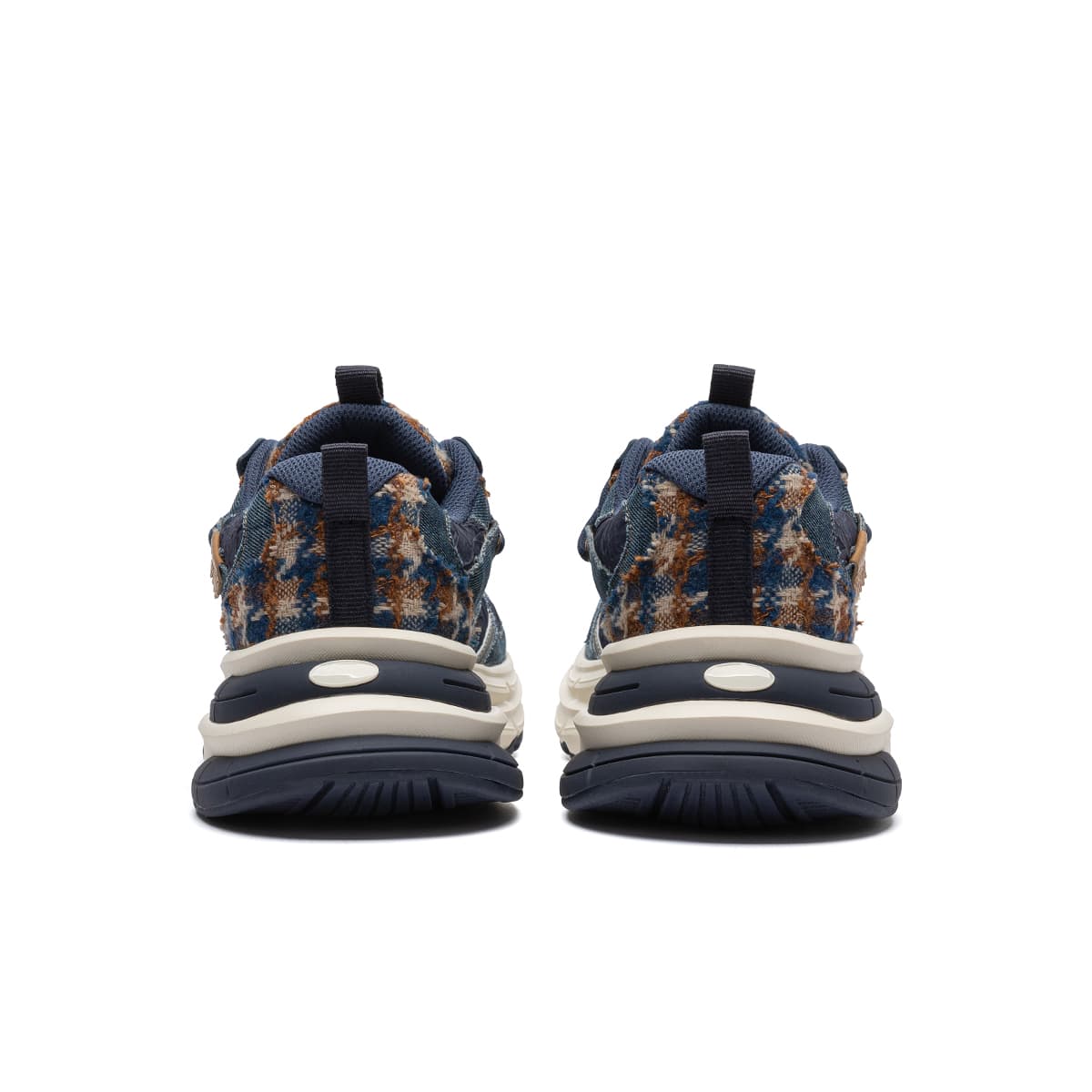 Кроссовки Lee Черный Воин Текстиль Синтетическая Кожа Низкие Кеды массивные Мужские - изображение 4