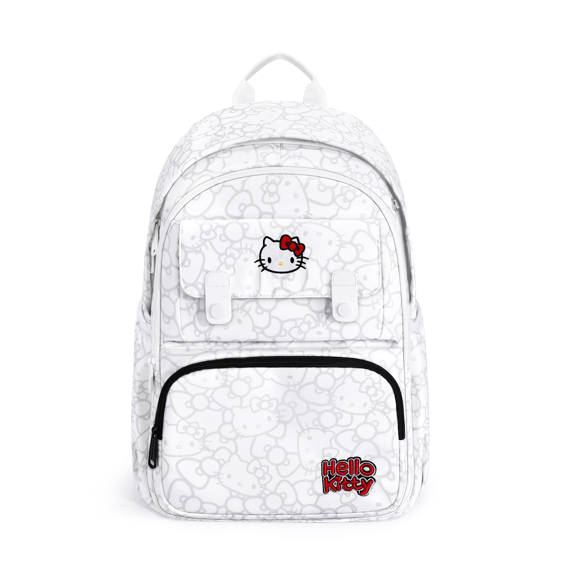 Рюкзак Sanrio Hello Kitty Полиэстеровый Рюкзак Стандартный (Standard) Женский Кремовый Белый - изображение 1