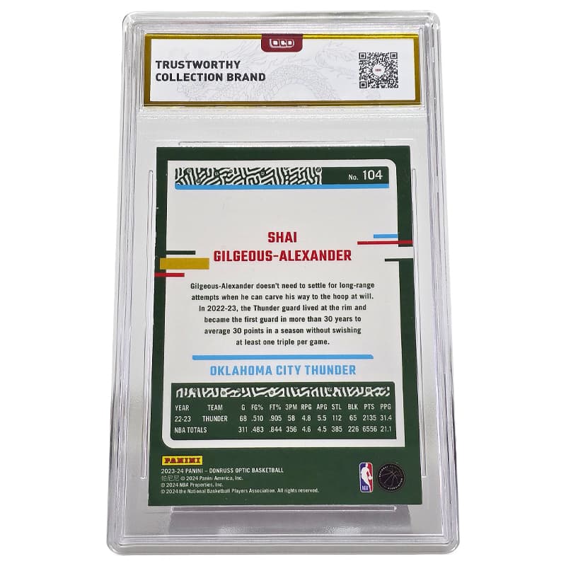 PANINI Александр Звезда Карта 23 24 Season Дюрекс Коллекция Грейдированные карточки 1 шт - изображение 2