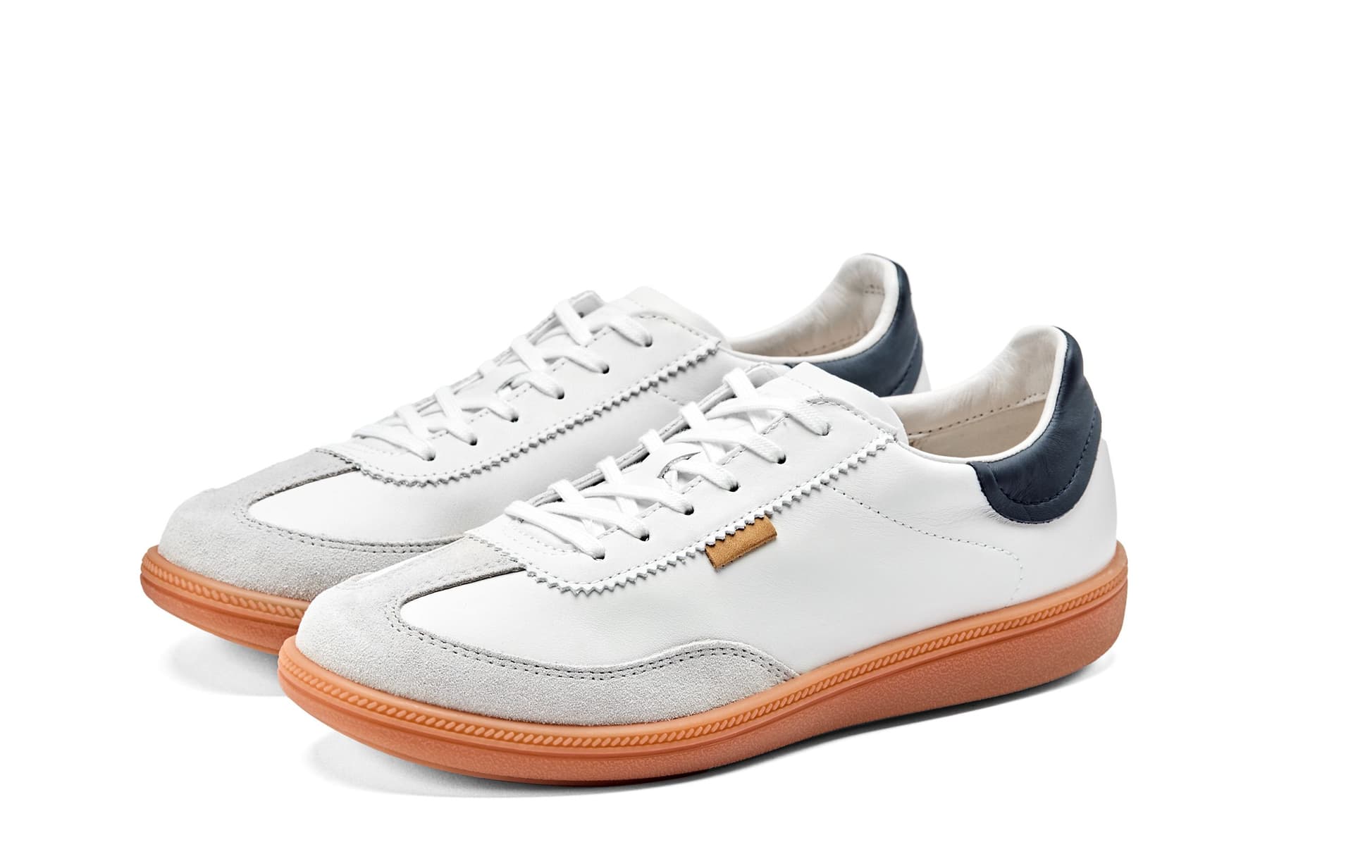 Кроссовки Ecco SS26 Мягкий 11 Коллекция Низкие кеды Женские Белые - изображение 3