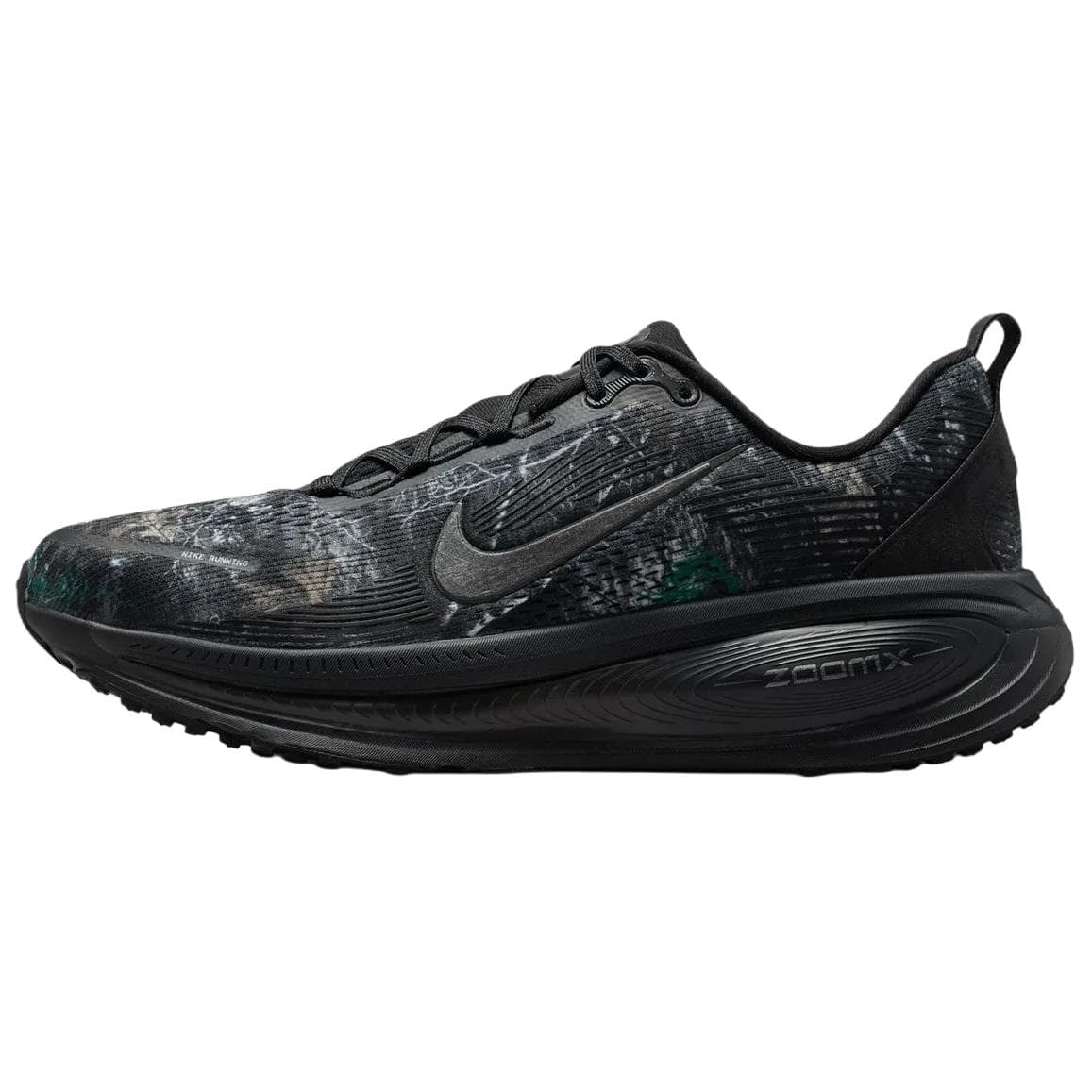 Кроссовки для бега NIKE Vomero 18 Дышащий Low Топ Беговые кроссовки Мужской Черно-серый - изображение 1